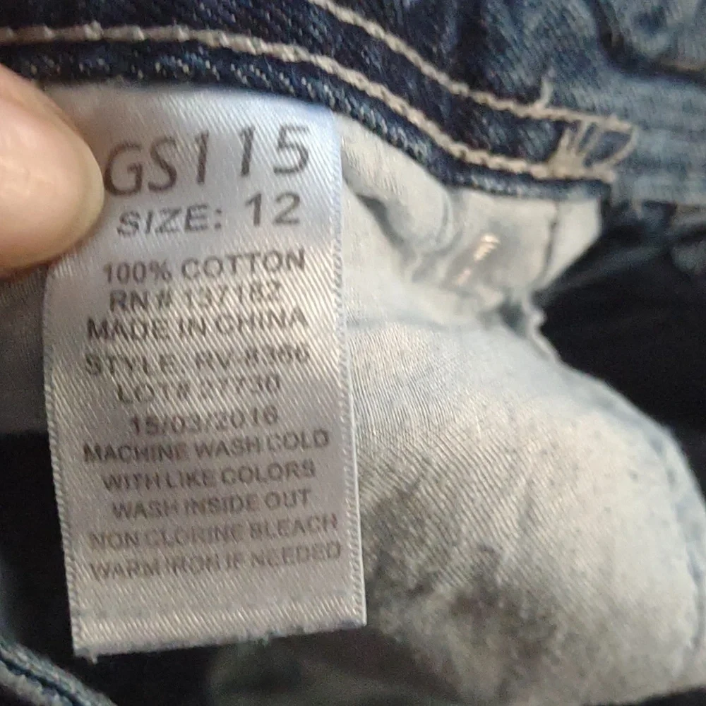Girls GS 115 Jeans Size 12